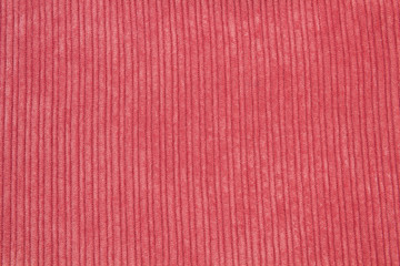 The fabric is color corduroy.	
