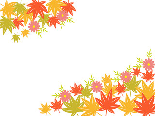 秋のナチュラル背景素材