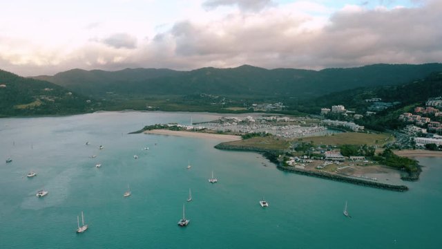 Airlie Beach At Sunset