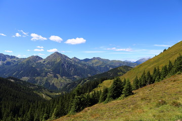 Obraz premium Wanderung aufs Himmeleck in der Steiermark