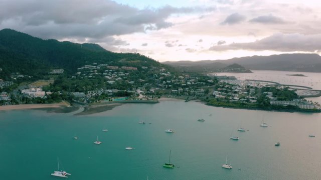 Airlie Beach At Sunset