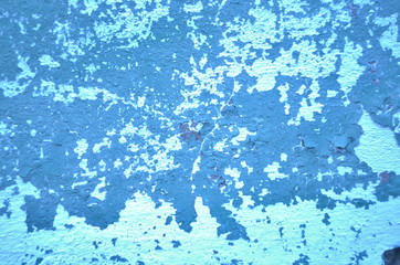 Photo of peeled paint wall