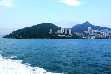 sea view of Hong Kong
