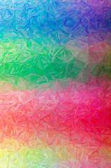 Abstract illustration of blue, green, red, yellow Colorful Impasto background