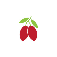 goji berry vector illustration