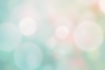 Abstract Background, bokeh lights with soft light gradient color. Focus blur.