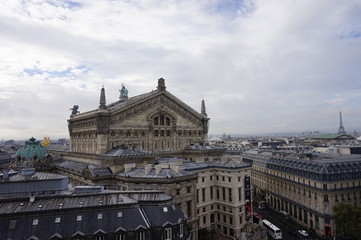 Fototapeta na wymiar view from paris, france , europe 