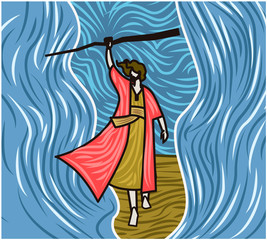 moses and the red sea miracle
