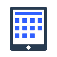 Tablet device icon