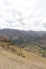 Pisac ruins - sacred valley  of the inca