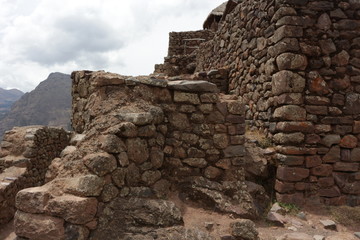 Pisac ruins - sacred valley  of the inca