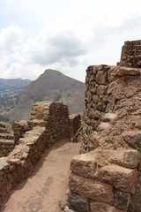 Pisac ruins - sacred valley  of the inca