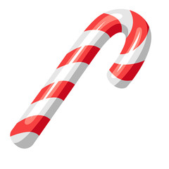Illustration of striped candy.