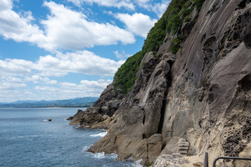 世界遺産　鬼ヶ城