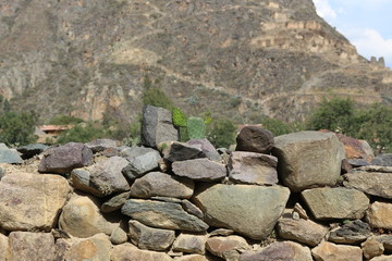 Ruins of Ollantaytambo in the Sacred valley