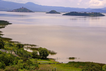 Lago Pátzcuaro.Isla Janitzio. Pátzcuaro. Estado de Micchoacán.Mexico.