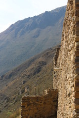 Obraz premium Ruins of Ollantaytambo in the Sacred valley