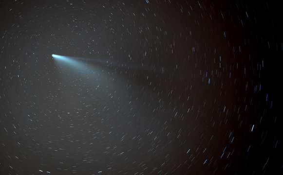 The comete Neowise ; Tunisia 