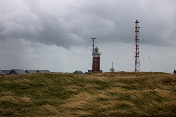 Fototapeta na wymiar Helgoländer Leuchtturm