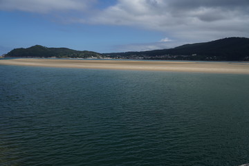 O Barqueiro, beautiful coastal village in Galicia,Spain