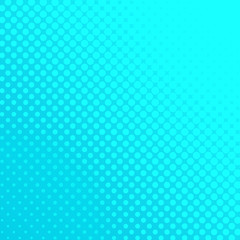 Comic background. Halftone dotted retro pattern with circles, dots, design element for web banners, posters, cards, wallpapers, backdrops, sites. Pop art style. Vector illustration. Blue color