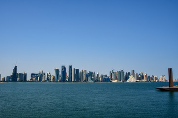 Doha Qatar skyline