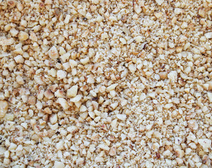 ground roasted hazelnuts