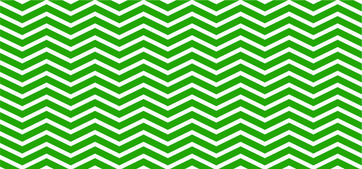 Green. Seamless Chevron zigzag Pattern Vector chevrons wave line. Wavy stripes background. Retro pop art 80's 70's years. Funny zig zag sign. Texture of fabric or paper scrapbook. Line pattern