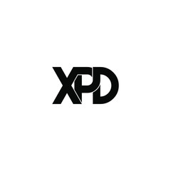 xpd letter original monogram logo design