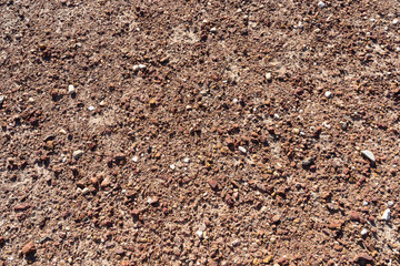 Natural Stone Wall, red colour, South of Spain, Huelva
