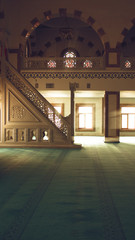 interior of a mosque