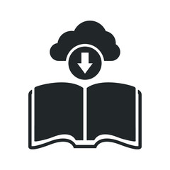 Online book download icon