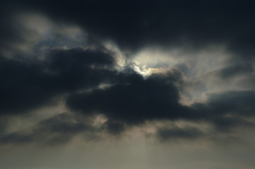 storm clouds