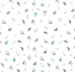 seamless pattern with confetti