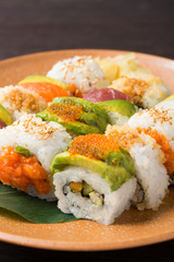 カリフォルニアロール盛り合わせ