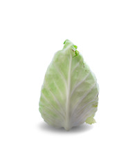 Cabbage isolated on white background