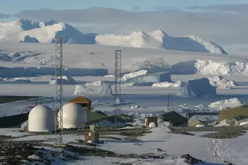 Papier Peint photo autocollant Antarctique Base antarctique