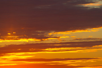 Beautiful clouds on the sky