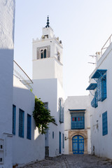 View in Sidi Bou Said ,Tunisia, North Africa