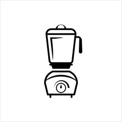 Blender Mixer Icon, Kitchen Home Electric Appliance