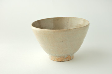 萩焼の抹茶茶碗