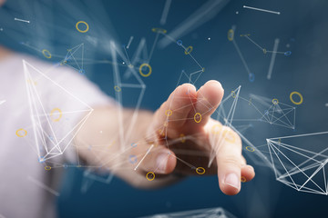 Business and communications group digital team.