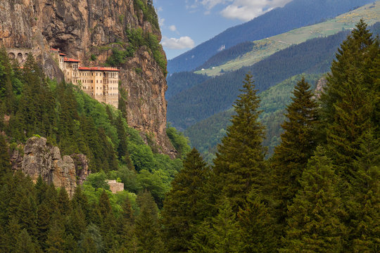 Sumela Monastery which is a Greek Orthodox Monastery, founded in the 4th century, Trabzon, Turkey