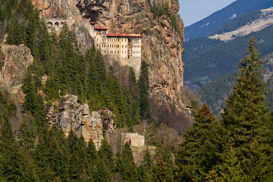 Sumela Monastery which is a Greek Orthodox Monastery, founded in the 4th century, Trabzon, Turkey