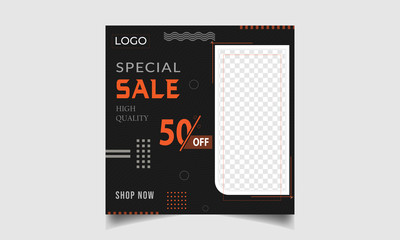 Social  Media Post For Special sale banner