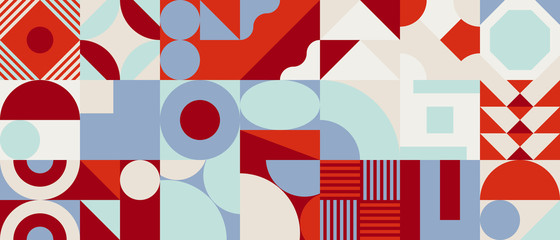 Naklejka premium Techno Abstract Vector Pattern Design