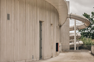 Bâtiment en béton armé .