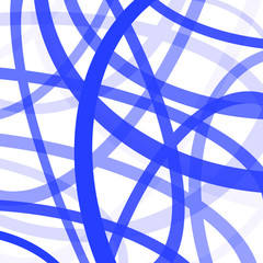Abstract background of blue lines. For wallpapers, backdrops, covers and packaging. Vector Ilustration.