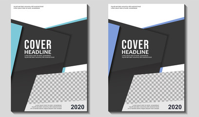 vector cover annual report leaflet brochure flyer template design book cover layout design corporate business