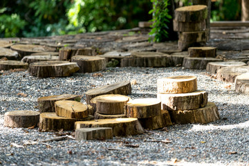 natural background with wooden dice